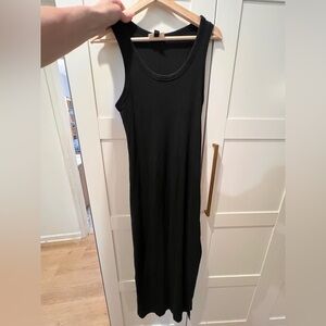 Universal threads Black Sleeveless Maxi Dress - Classic Tank Style